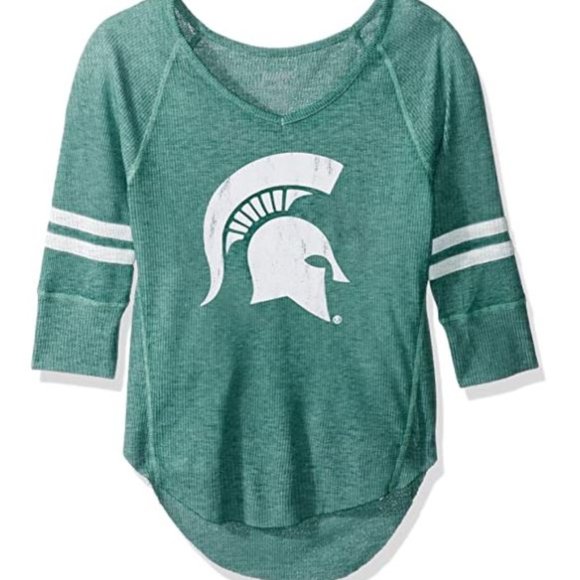 NCAA Juniors Michigan State  "Relaxed" Top - Picture 1 of 2